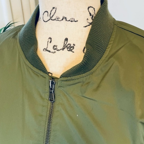 LA COALITION Long Bomber Jacket - Picture 11 of 17